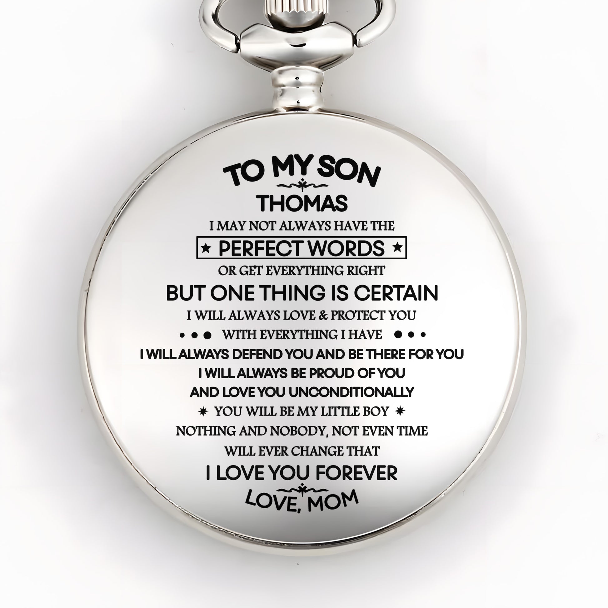 To My Son, An Everlasting Love And Protection