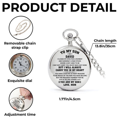 To My Son, Proud Of The Man You Have Become