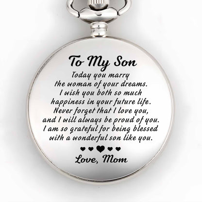 To My Son, Today You Marry The Woman Of Your Dreams