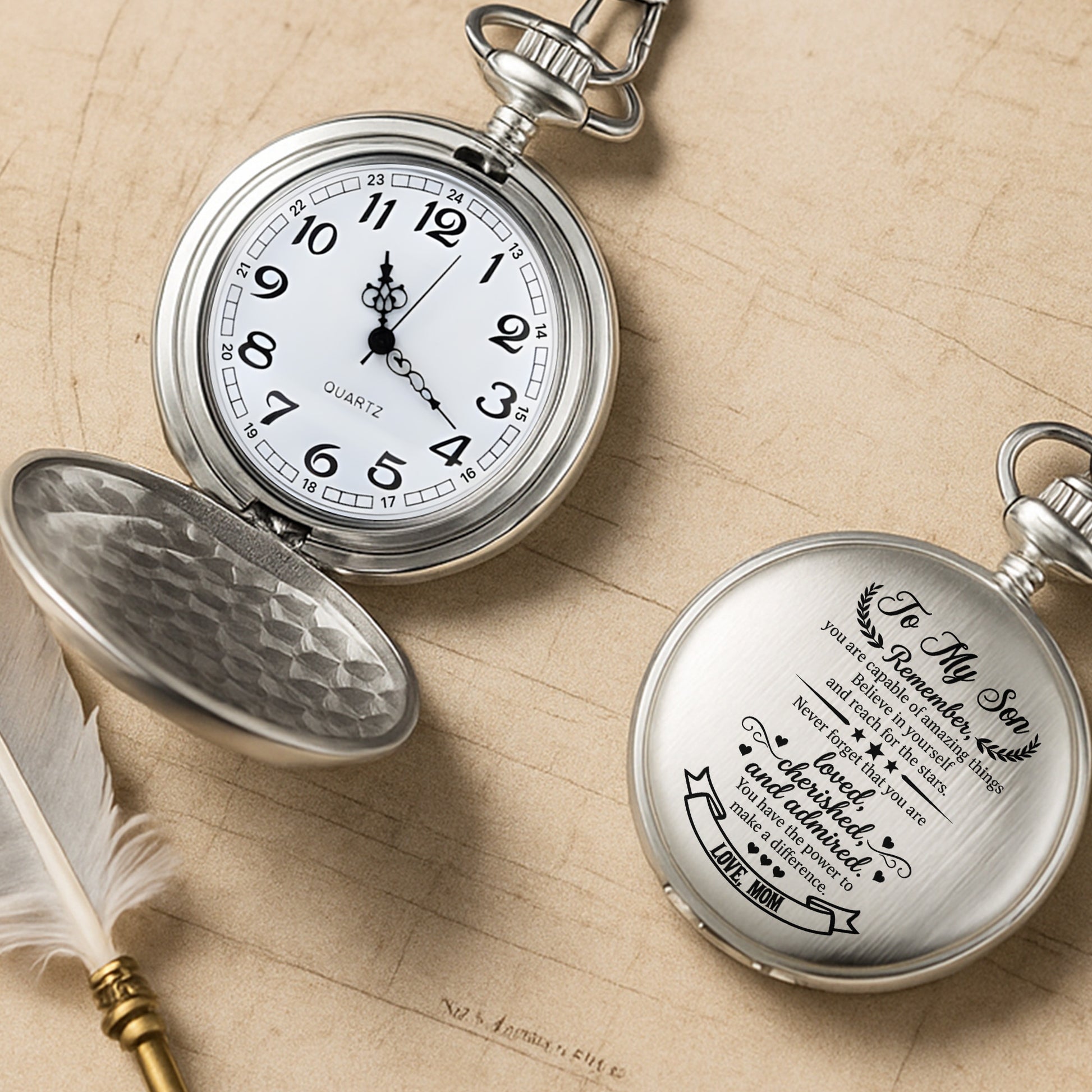 To My Son, Remember You Are Capable, Stars And Hearts