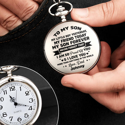 To My Son, My Friend Today, Heart Symbols And Stars