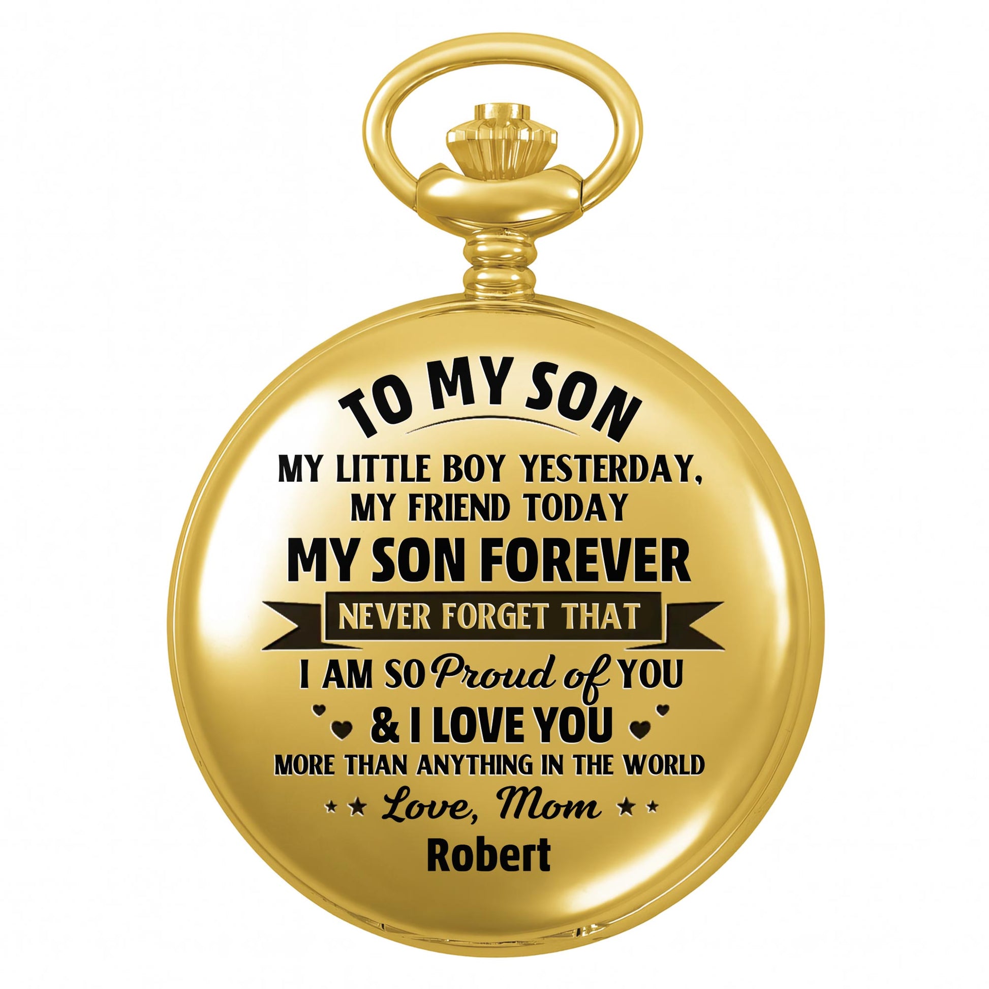 To My Son, My Little Boy Yesterday, Pocket Watch