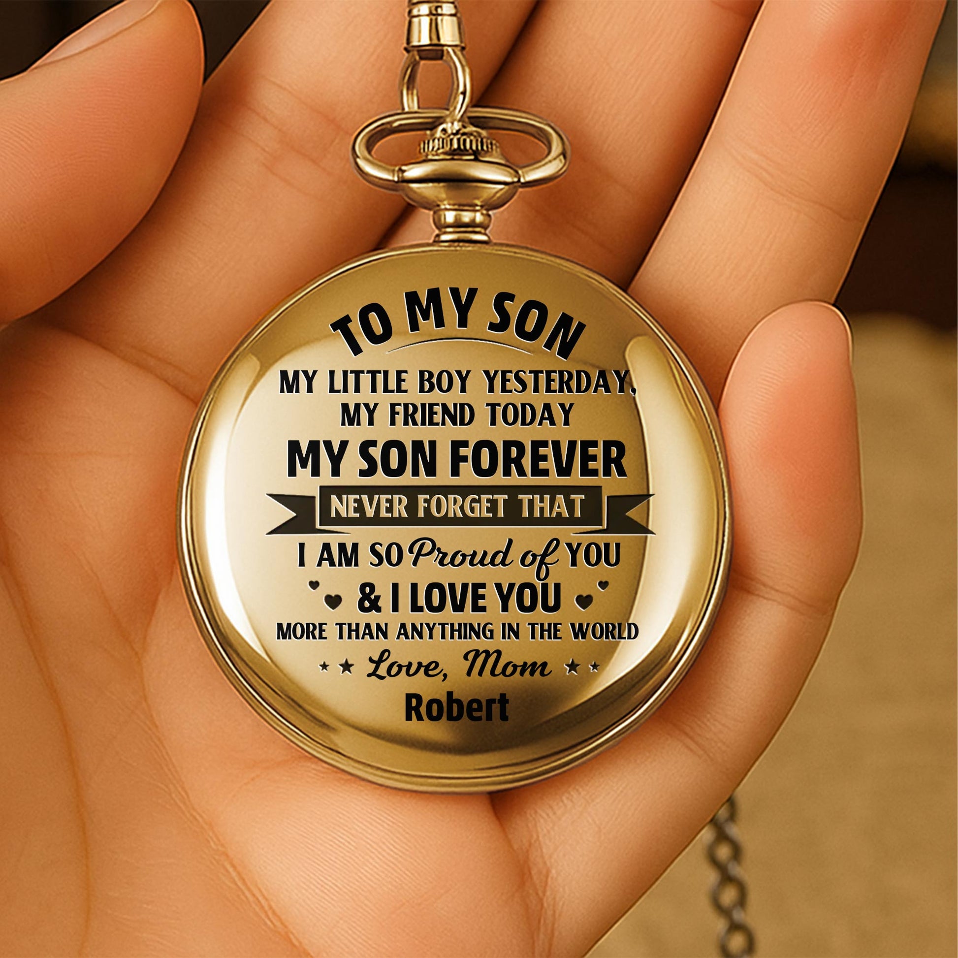 To My Son, My Little Boy Yesterday, Pocket Watch