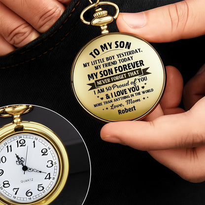 To My Son, My Little Boy Yesterday, Pocket Watch