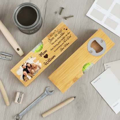 To My Son-in-Law, The Only Thing Better Than Being Your Mother-in-Law, Heart and Photo Frame