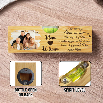 To My Son-in-Law, The Only Thing Better Than Being Your Mother-in-Law, Heart and Photo Frame