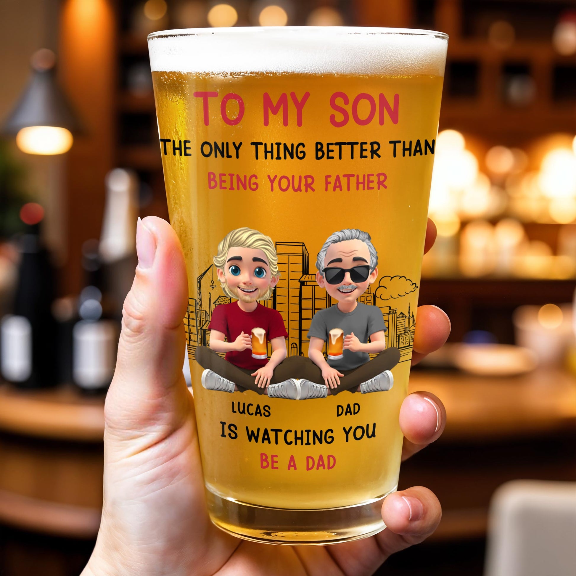 To My Son, The Only Thing Better Than Being Your Father Is Watching You Be A Dad, Father and Son