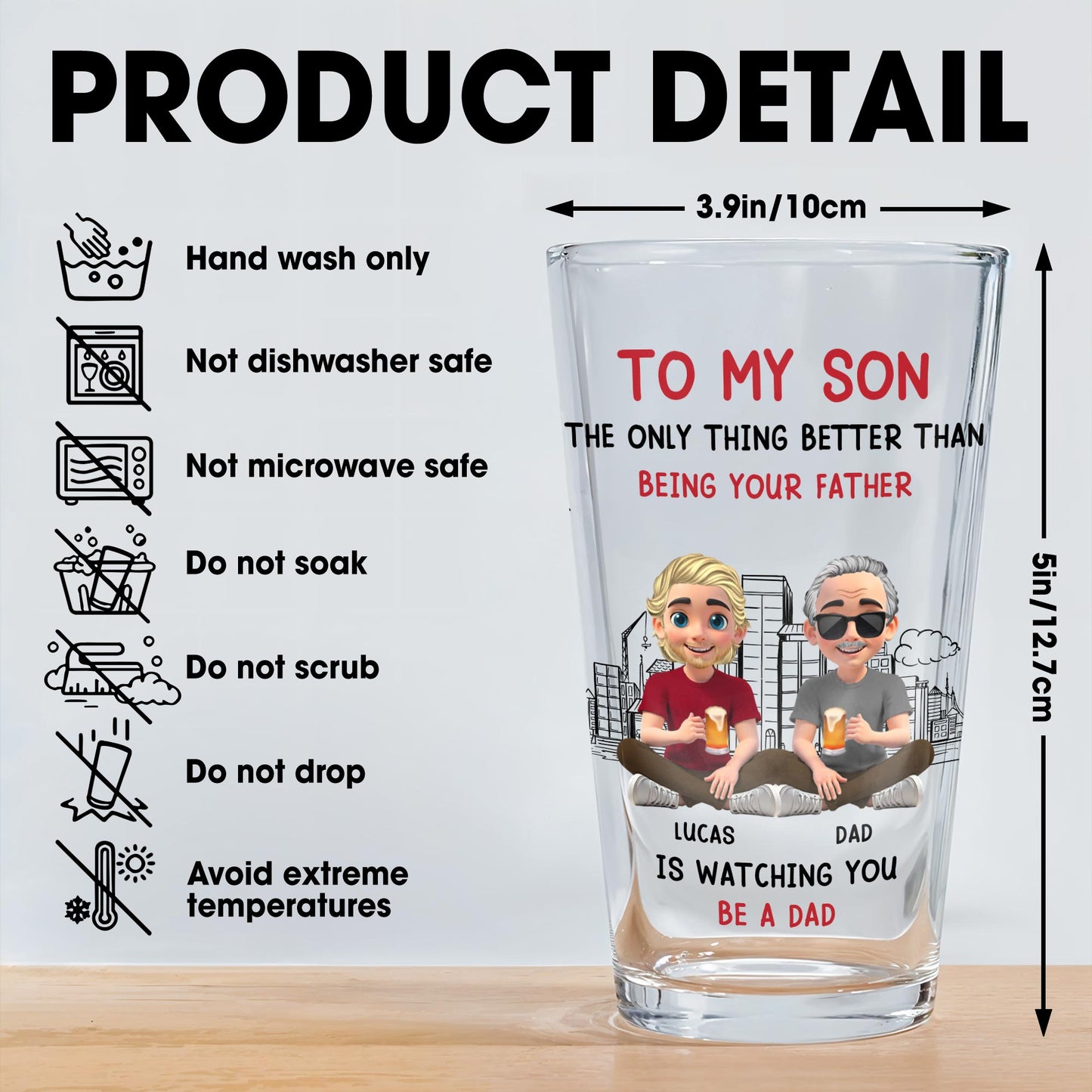 To My Son, The Only Thing Better Than Being Your Father Is Watching You Be A Dad, Father and Son