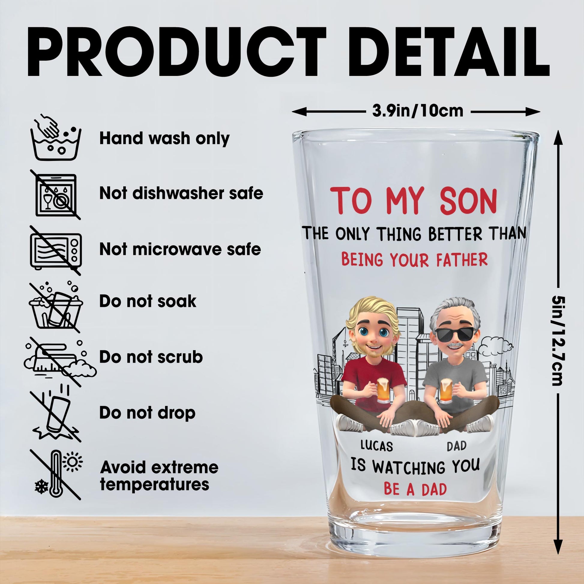 To My Son, The Only Thing Better Than Being Your Father Is Watching You Be A Dad, Father and Son