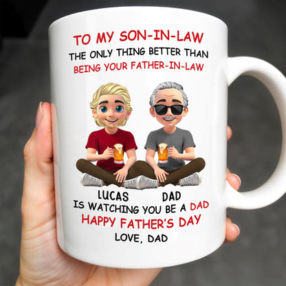 To My Son-In-Law, The Only Thing Better Than Being Your Father-In-Law, Cartoon Characters