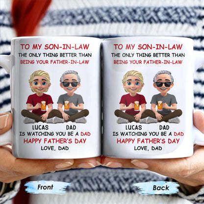 To My Son-In-Law, The Only Thing Better Than Being Your Father-In-Law, Cartoon Characters