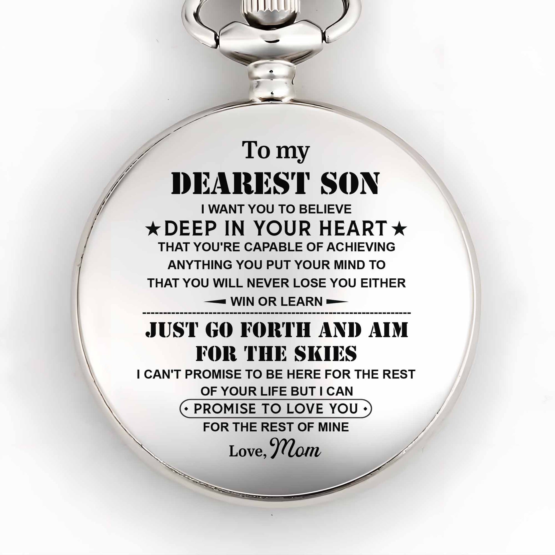 To My Dearest, Deep In Your Heart, Just Go Forth And Aim For The Skies