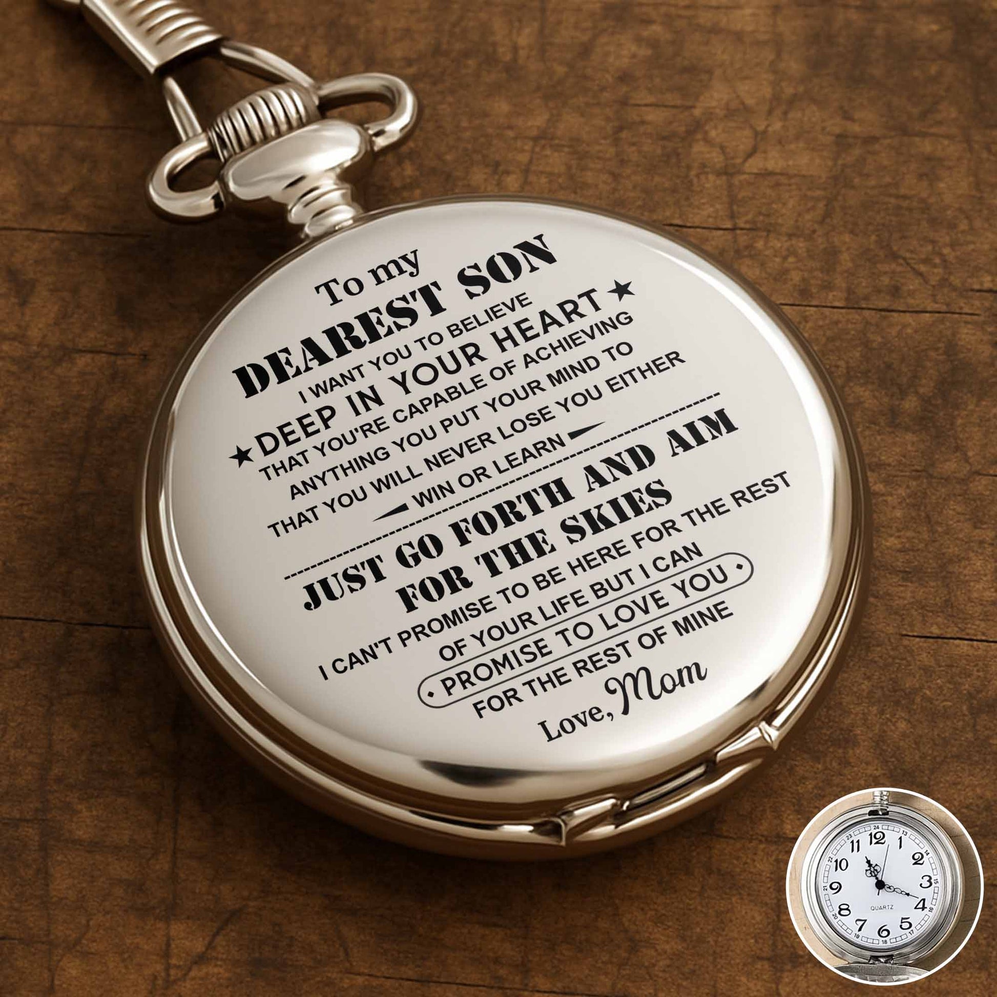 To My Dearest, Deep In Your Heart, Just Go Forth And Aim For The Skies