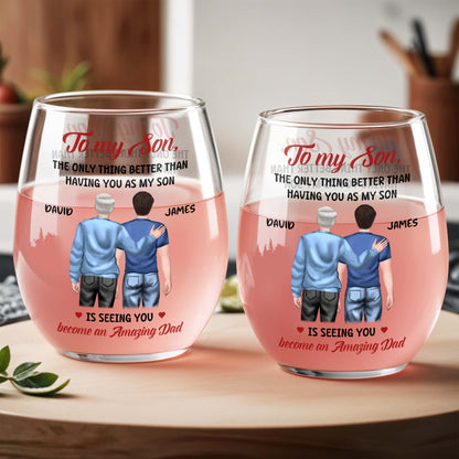 To My Son, Amazing Dad