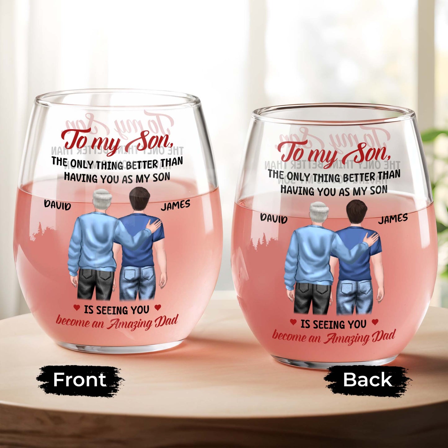 To My Son, Amazing Dad