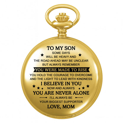 To My Son Some Days Will Be Heavy Stars And Banner