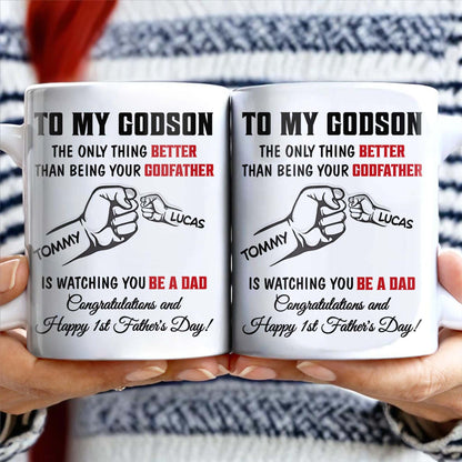 To My Godson, The Only Thing Better Than Being Your Godfather, Fist Bump