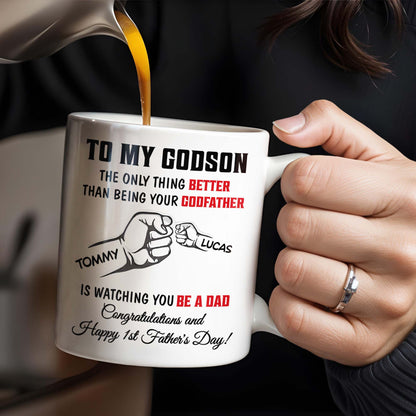 To My Godson, The Only Thing Better Than Being Your Godfather, Fist Bump