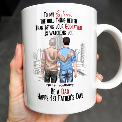 To My Godson, The Only Thing Better Than Being Your Godfather Is Watching You