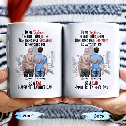 To My Godson, The Only Thing Better Than Being Your Godfather Is Watching You