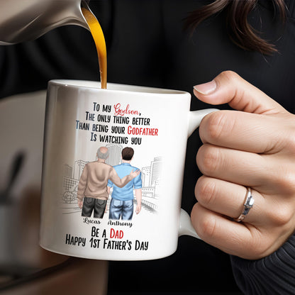 To My Godson, The Only Thing Better Than Being Your Godfather Is Watching You