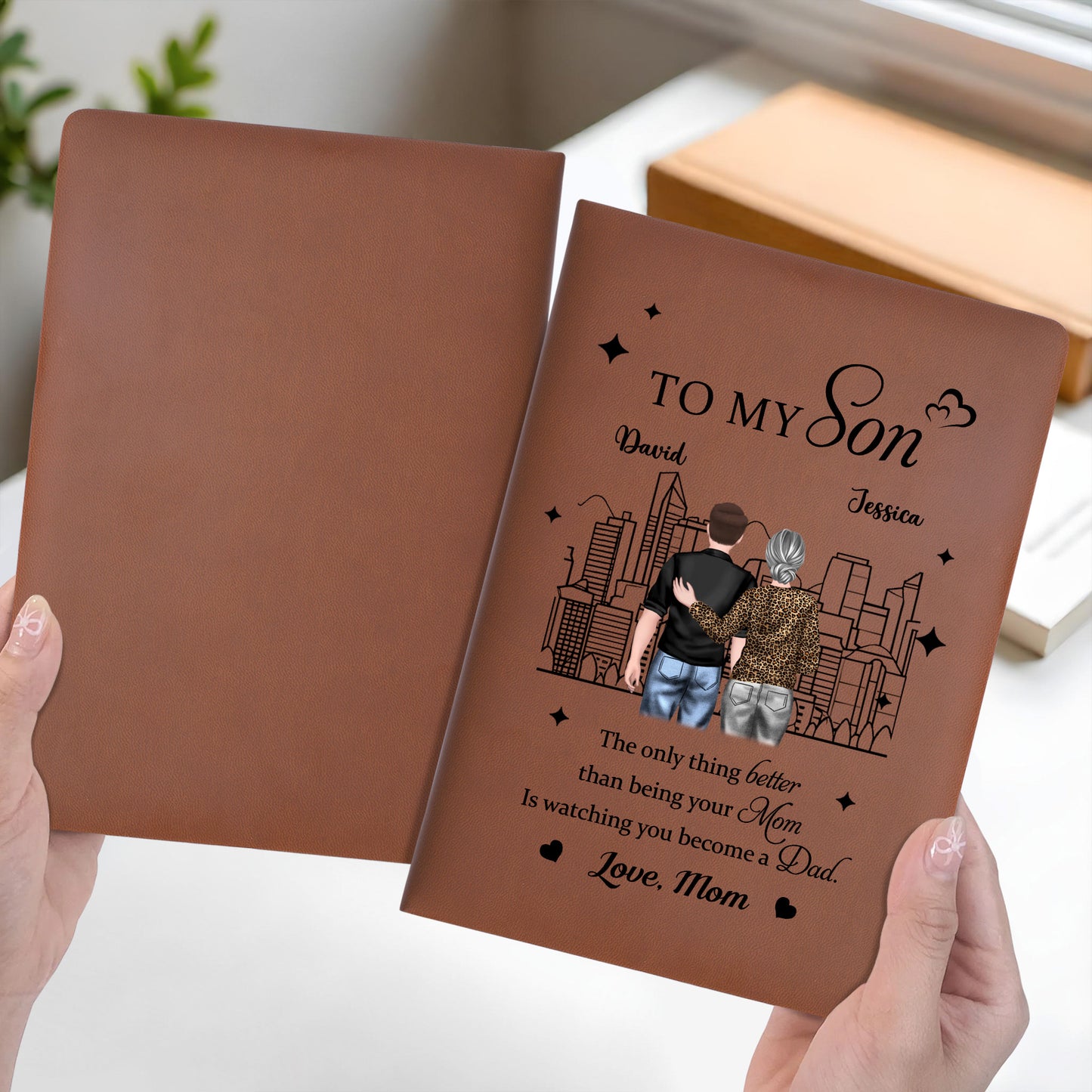 Love From Mom, Watching You Become a Dad, City Skyline