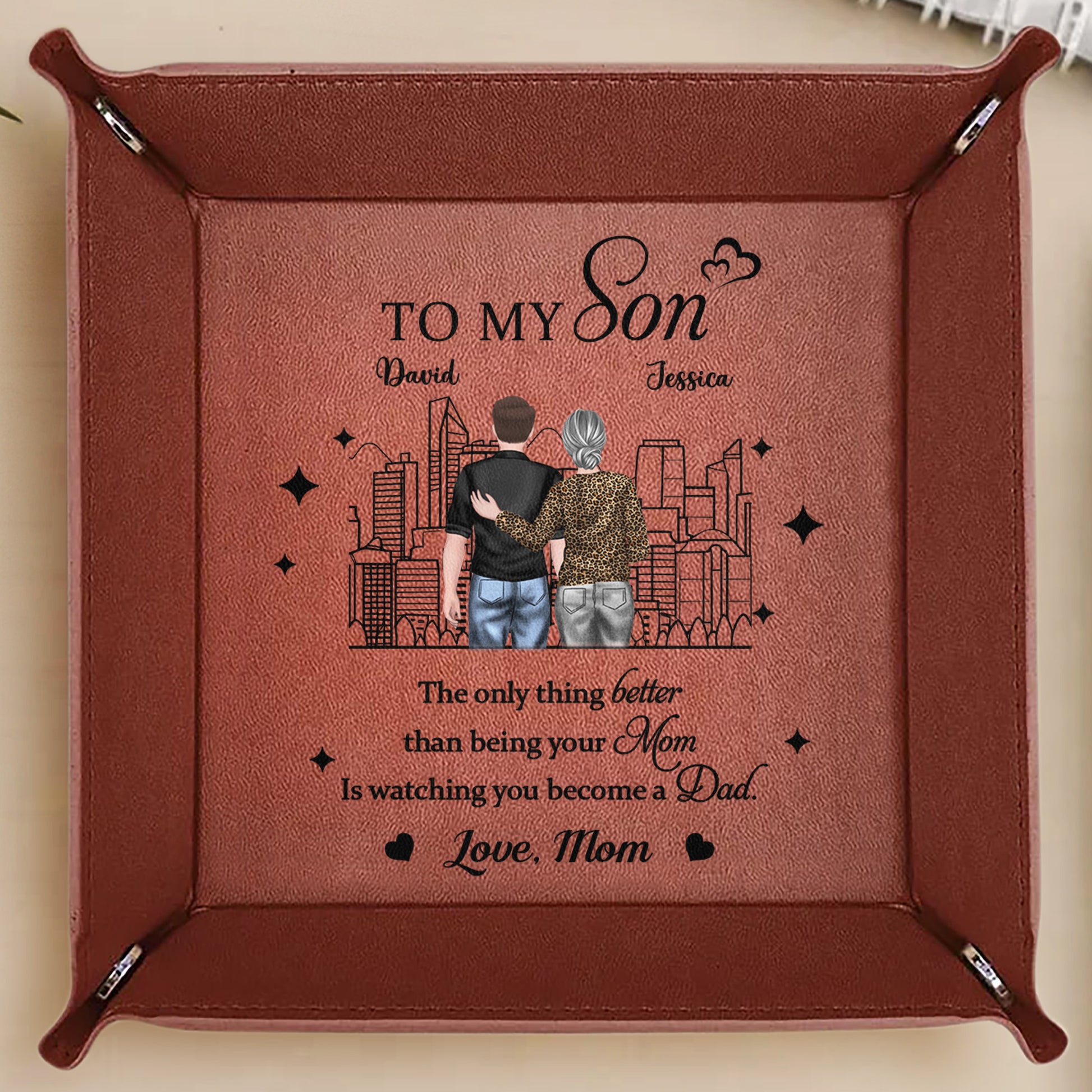 Watching You Become A Dad City Skyline