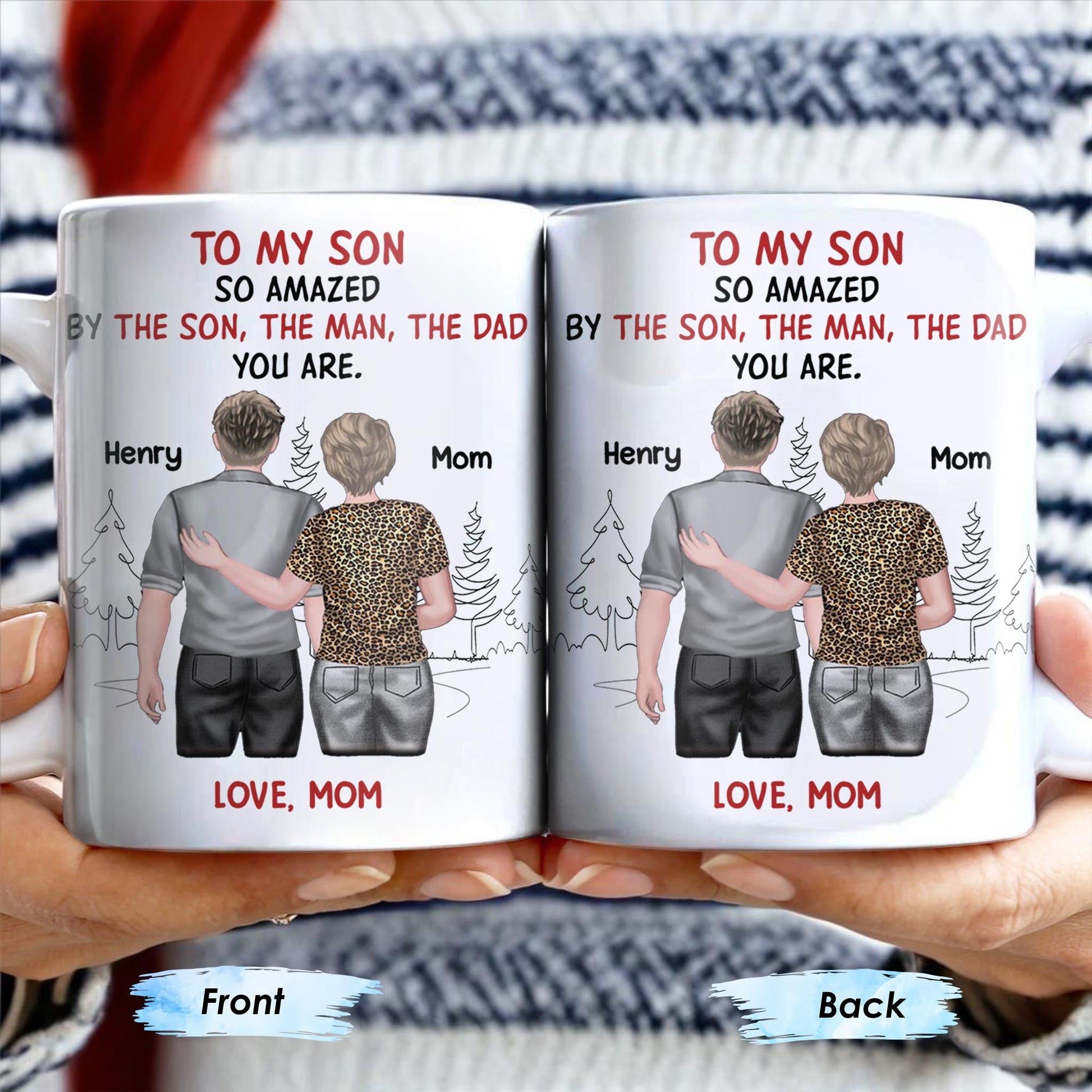 To My Son So Amazed By The Son, The Man, The Dad You Are, People And Trees