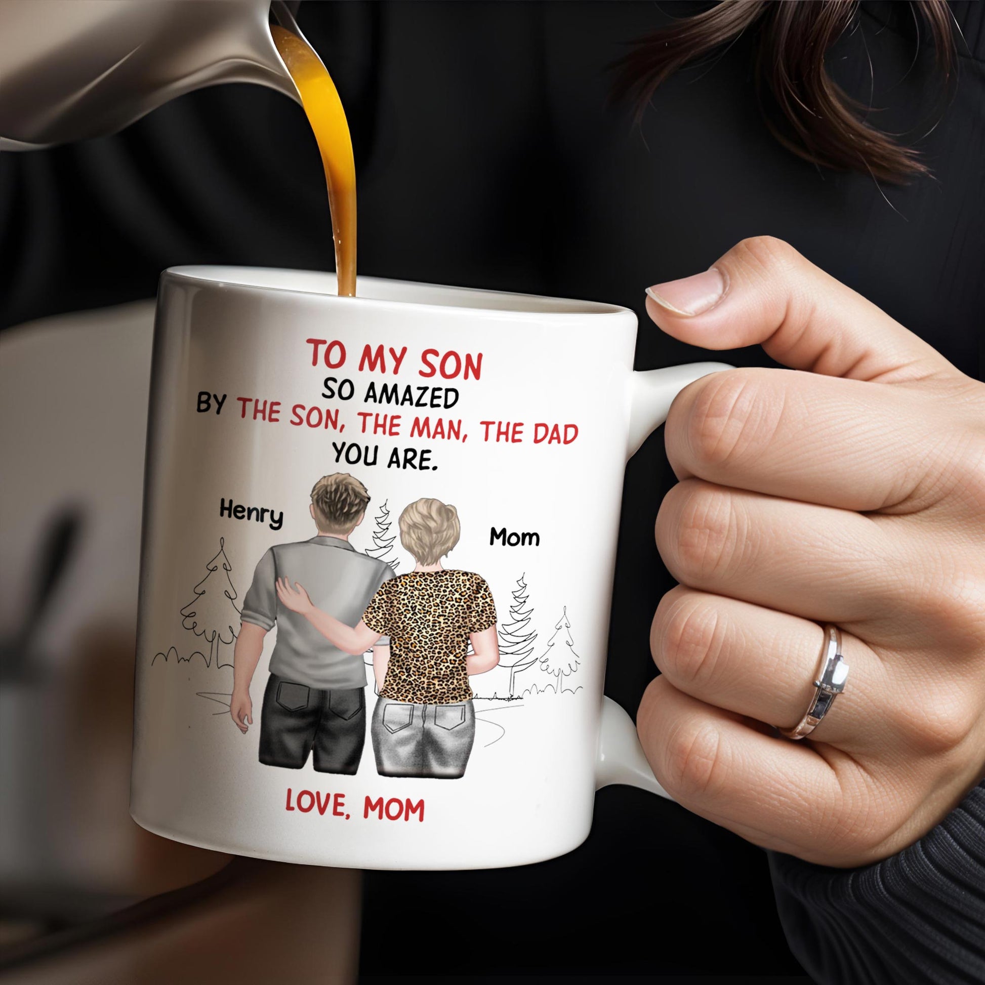 To My Son So Amazed By The Son, The Man, The Dad You Are, People And Trees