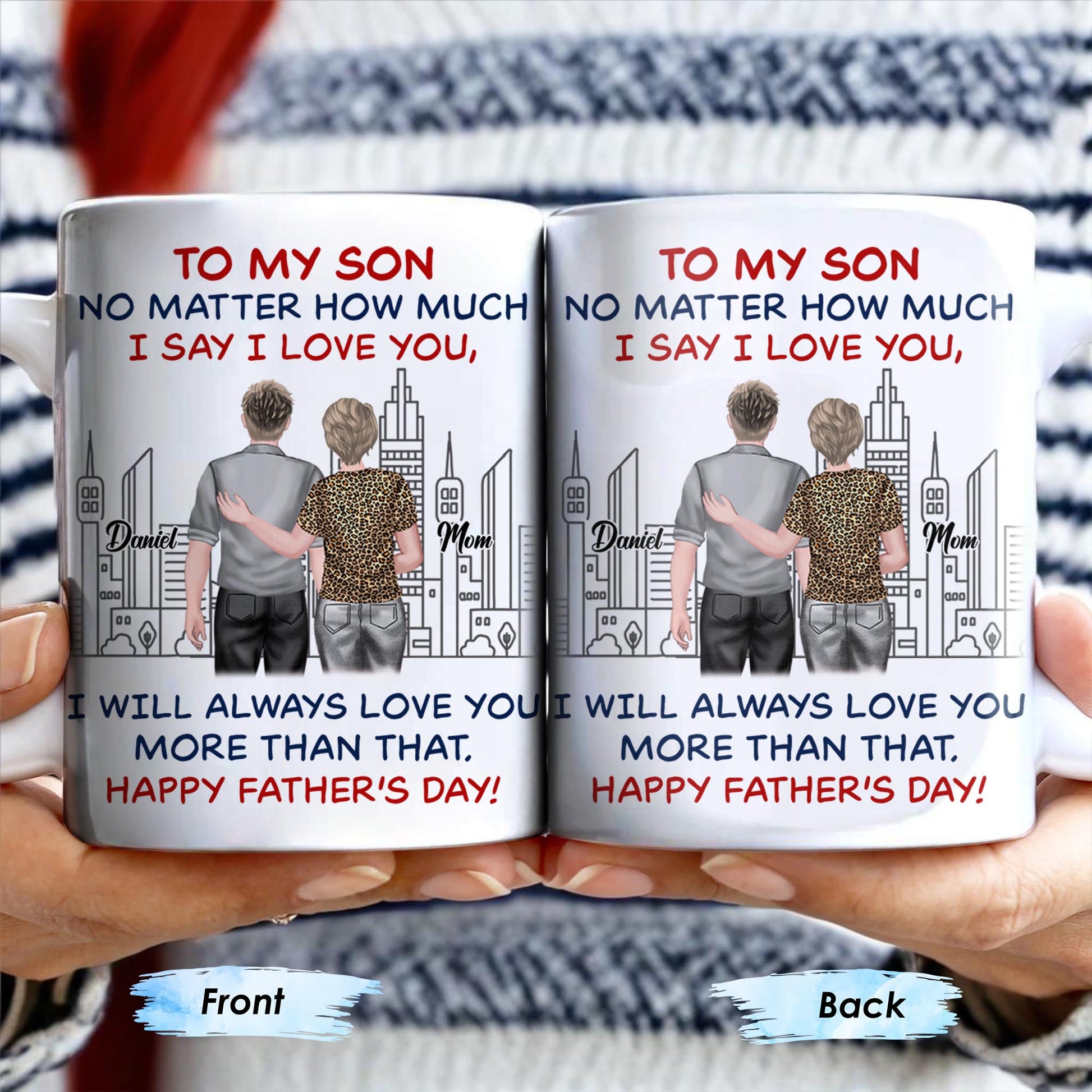 To My Son No Matter How Much I Say I Love You, I Will Always Love You More Than That, Cityscape