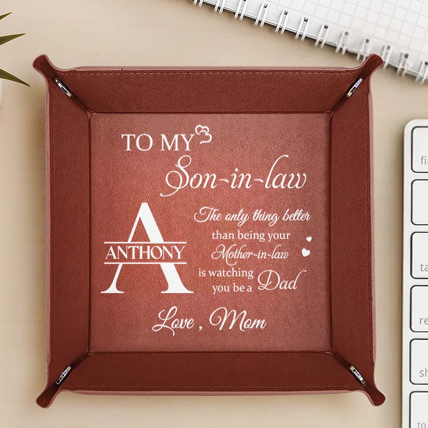 To My Son-in-law, Love From Mother-in-law, Hearts