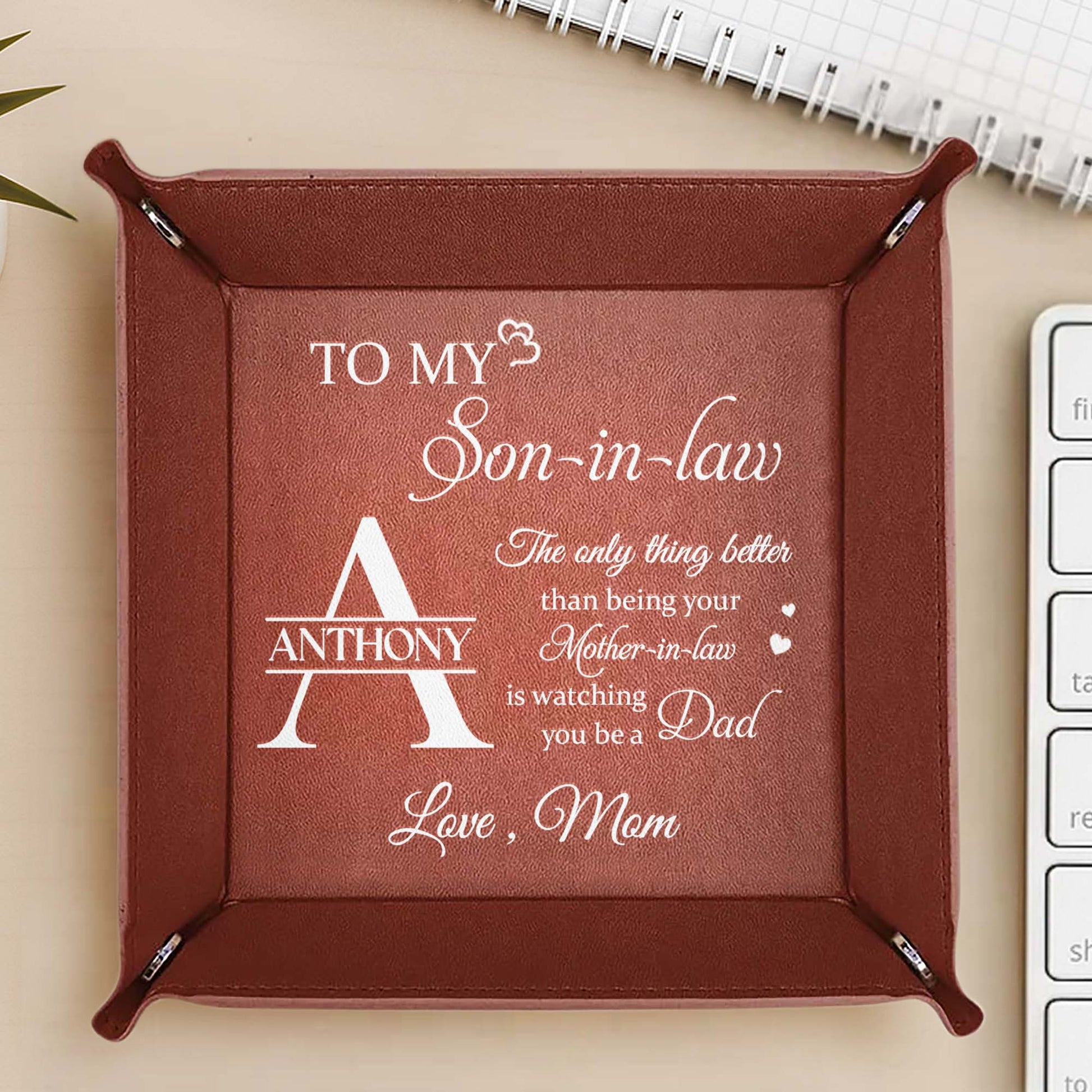 To My Son-in-law, Love From Mother-in-law, Hearts