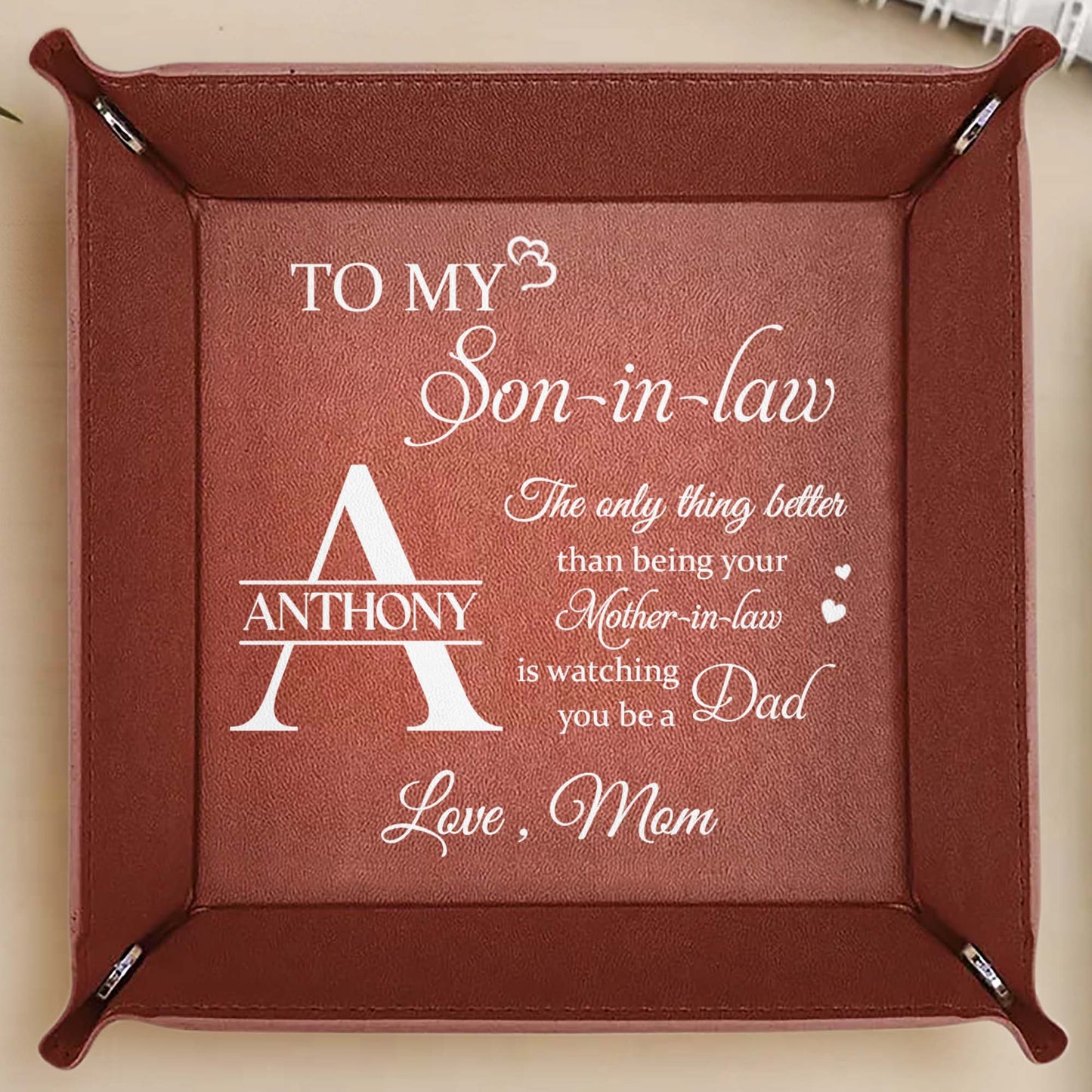 To My Son-in-law, Love From Mother-in-law, Hearts