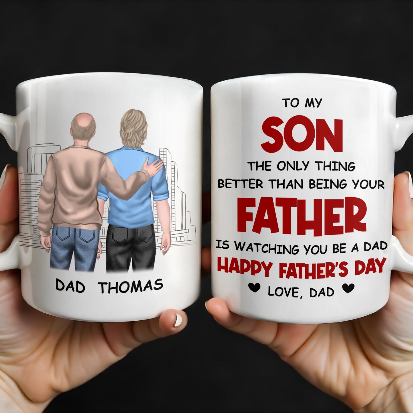 To My Son, Watching You Be A Dad