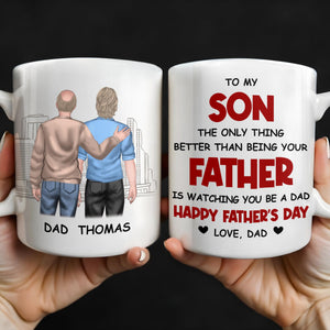 To My Son, Watching You Be A Dad