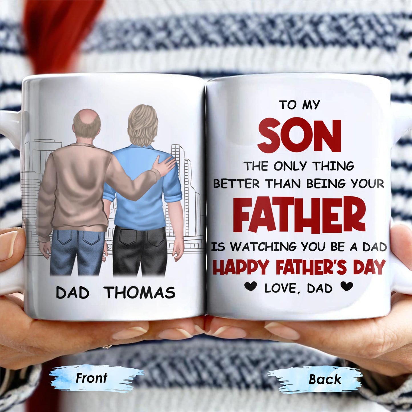 To My Son, Watching You Be A Dad