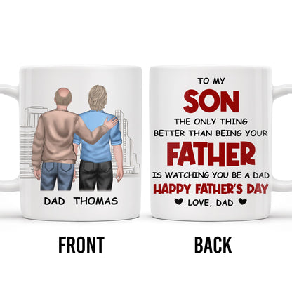 To My Son, Watching You Be A Dad