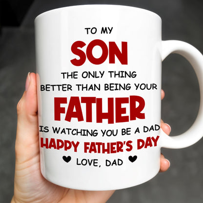To My Son, Watching You Be A Dad