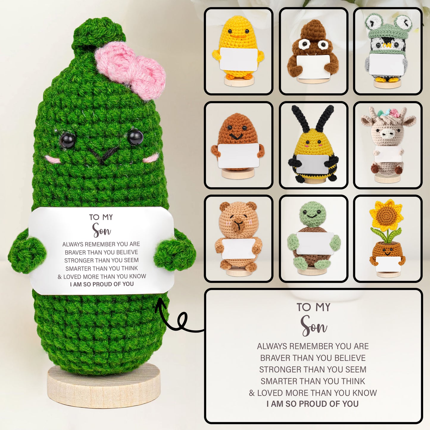 To My Son, Always Remember You Are Braver And Stronger