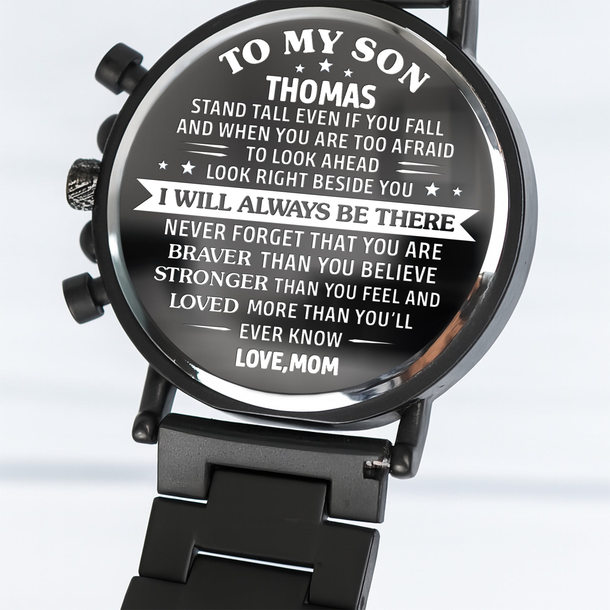 Stand Tall Even If You Fall, Encouraging Message