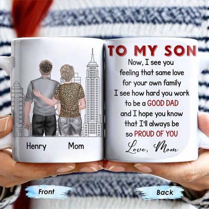 To My Son, City Skyline, People, Good Dad