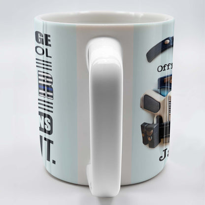 Your Badge Is A Symbol Of Honor With American Flag