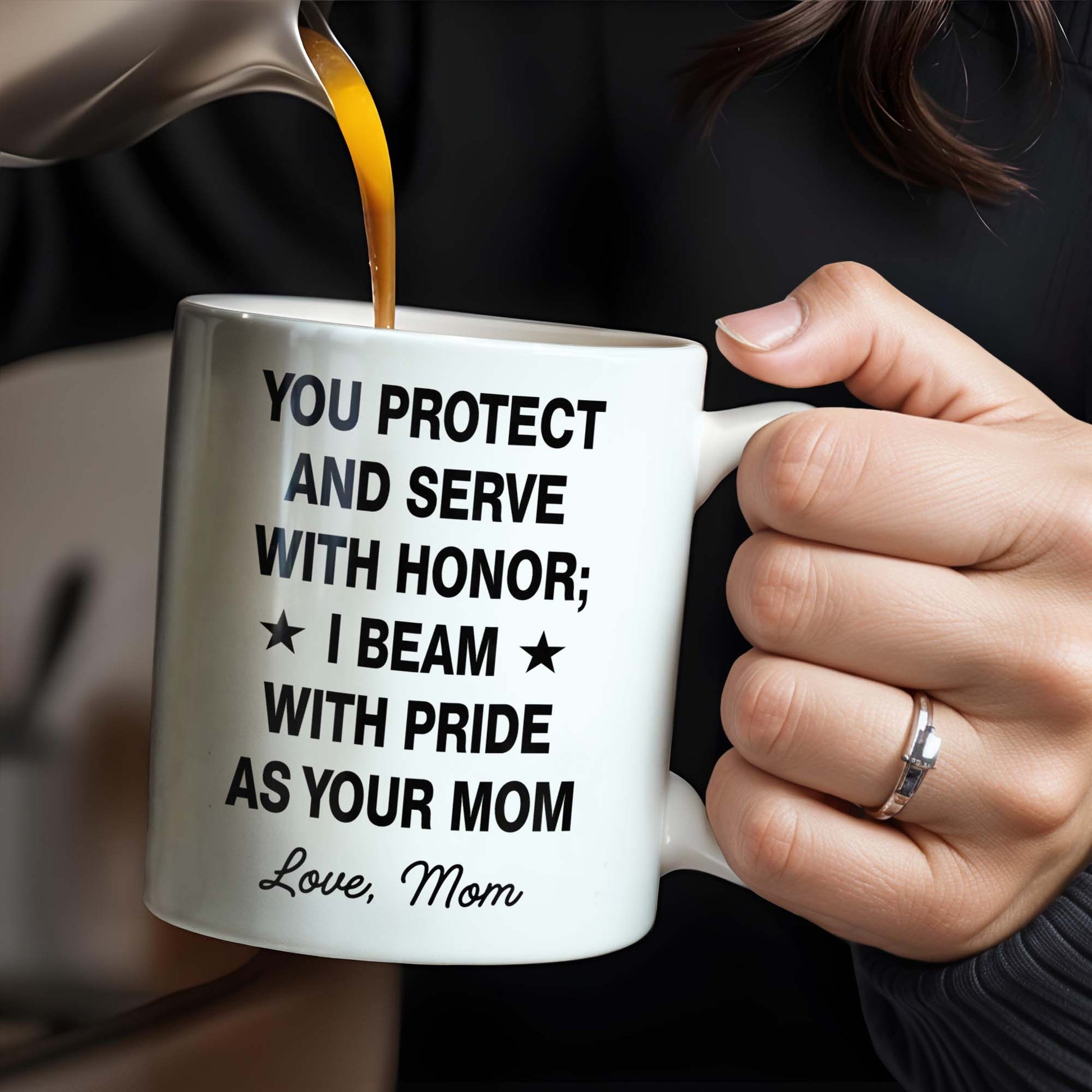 You Protect And Serve, I Beam With Pride