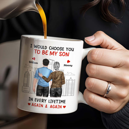 I Would Choose You To Be My Son, Cityscape Design