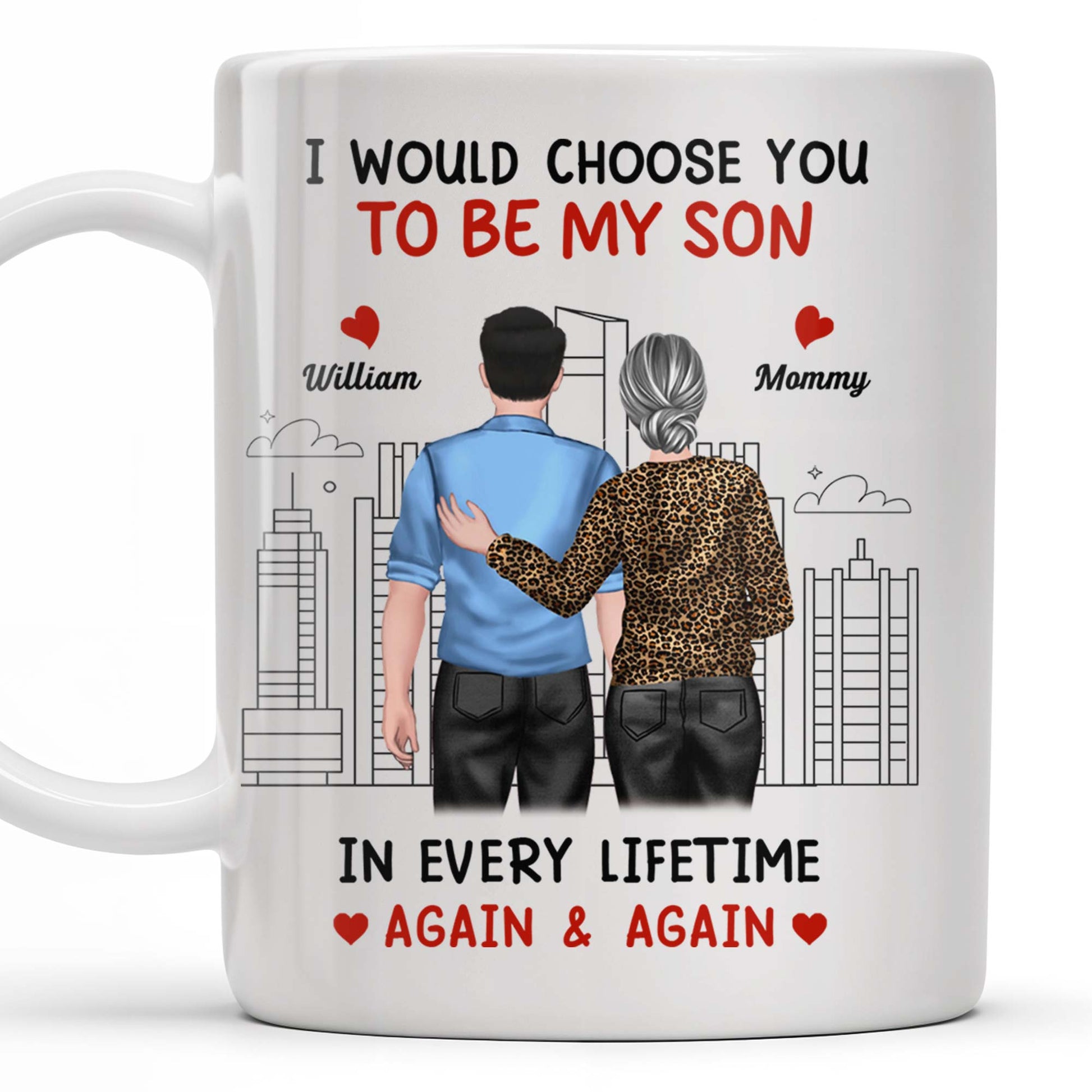 I Would Choose You To Be My Son, Cityscape Design