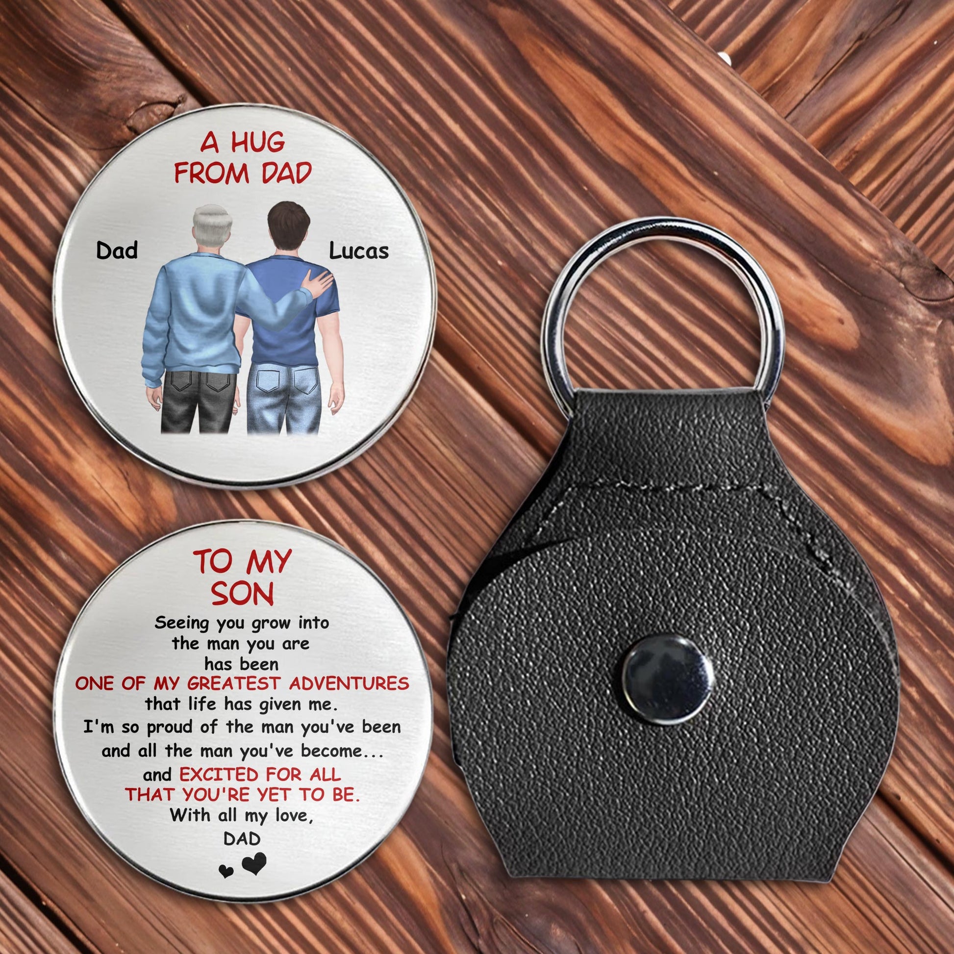 A Hug From Mom To My Son, Mother And Son Bond