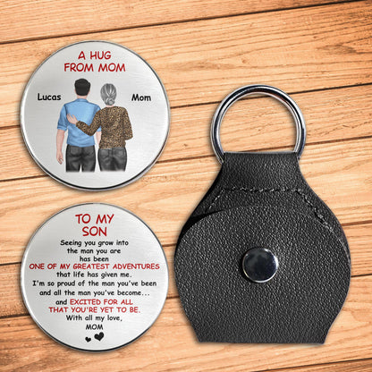 A Hug From Mom To My Son, Mother And Son Bond