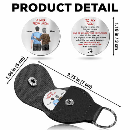 A Hug From Mom To My Son, Mother And Son Bond