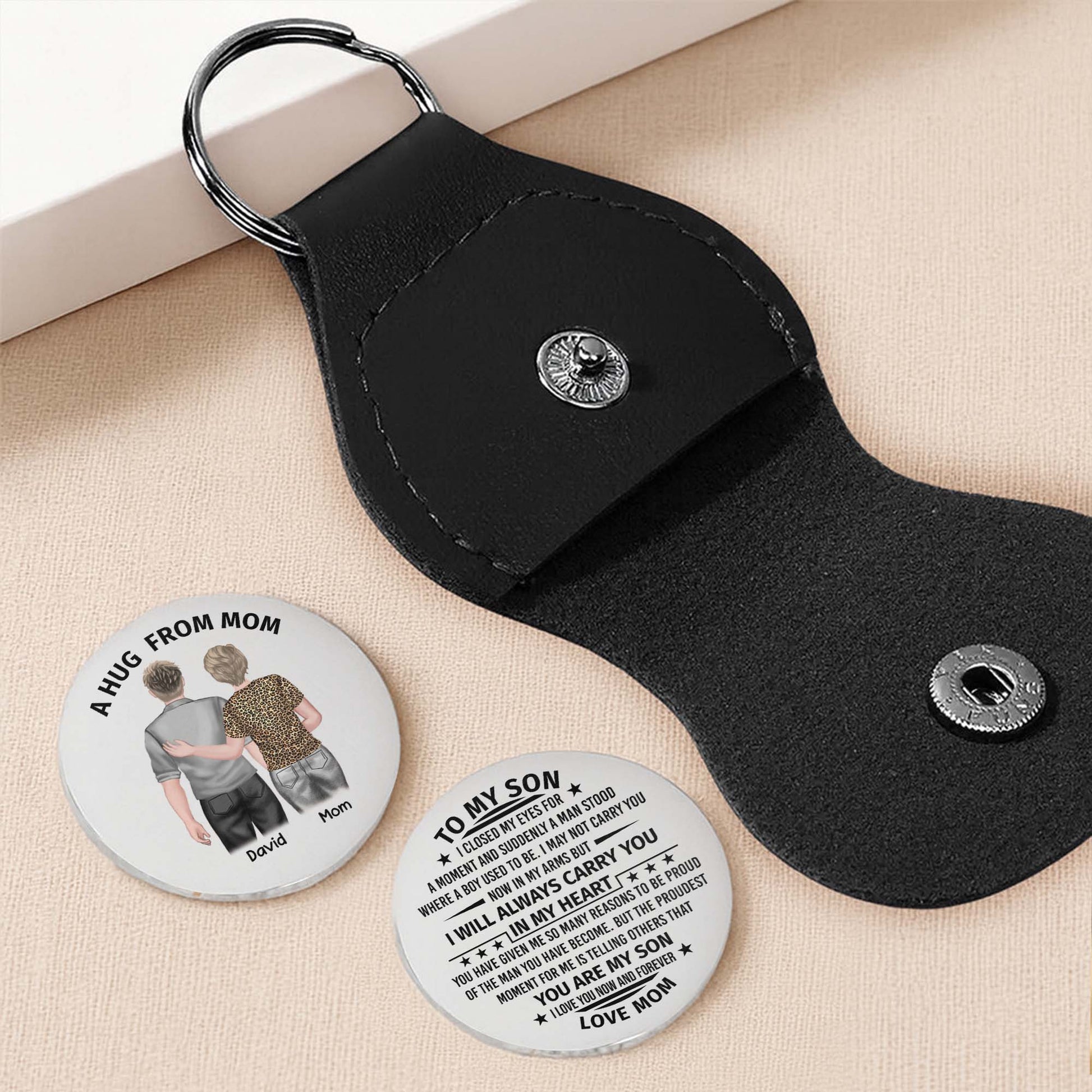 A Hug From Mom, To My Son, Mother And Son Love