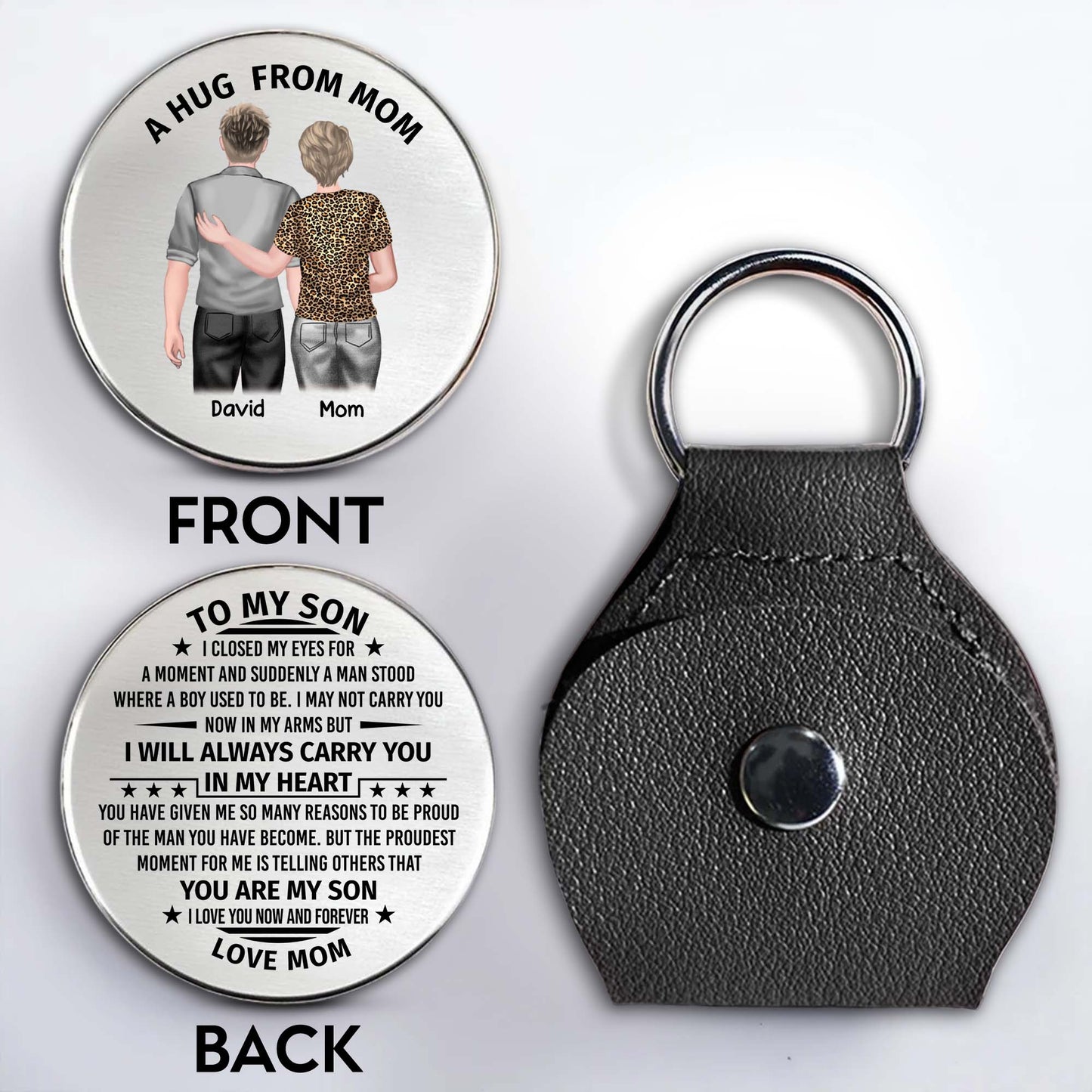 A Hug From Mom, To My Son, Mother And Son Love